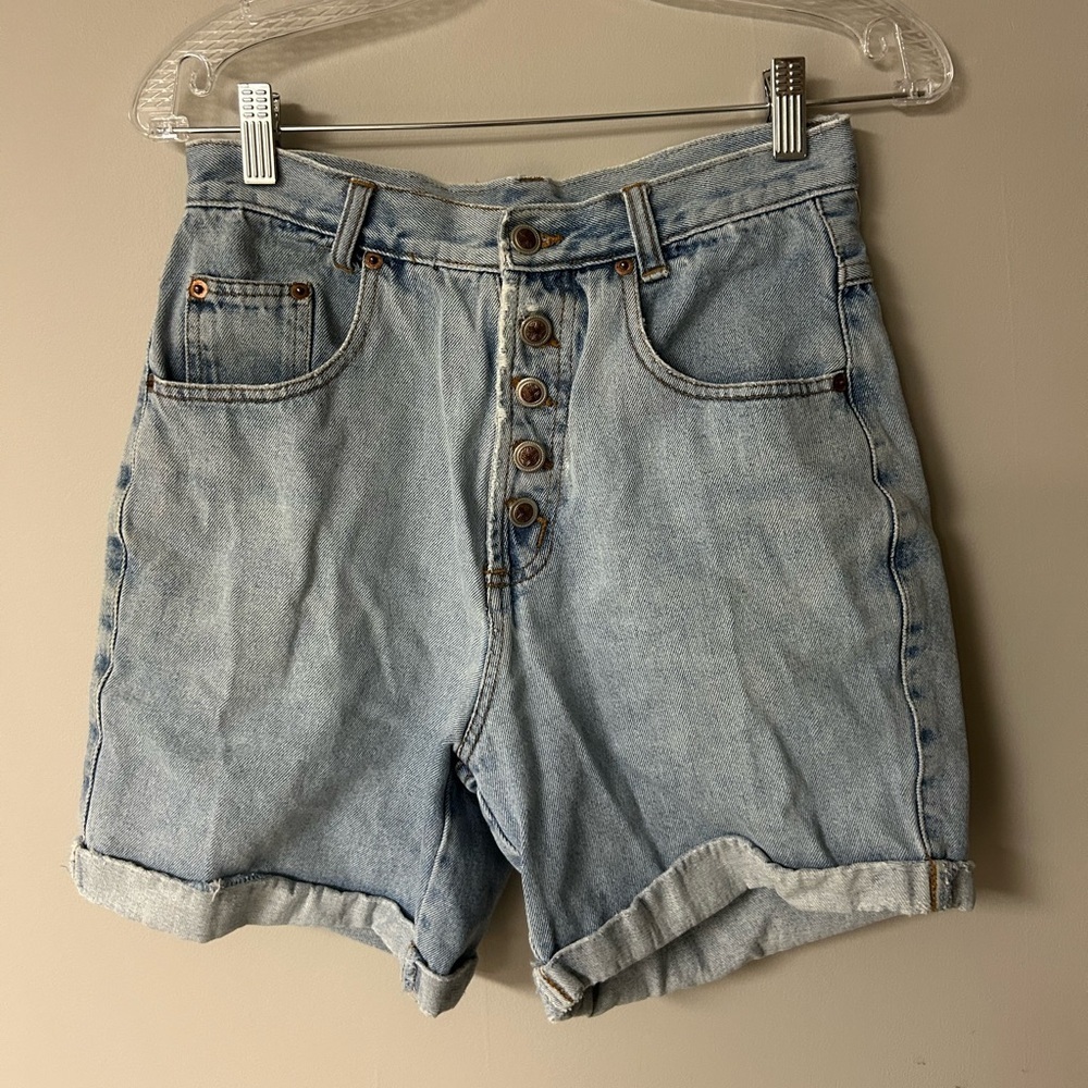 Vintage High Rise‎ Jean Shorts